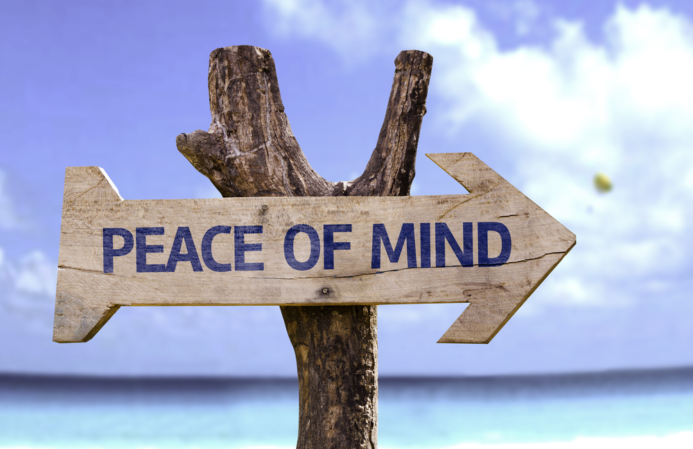 experience peace of mind