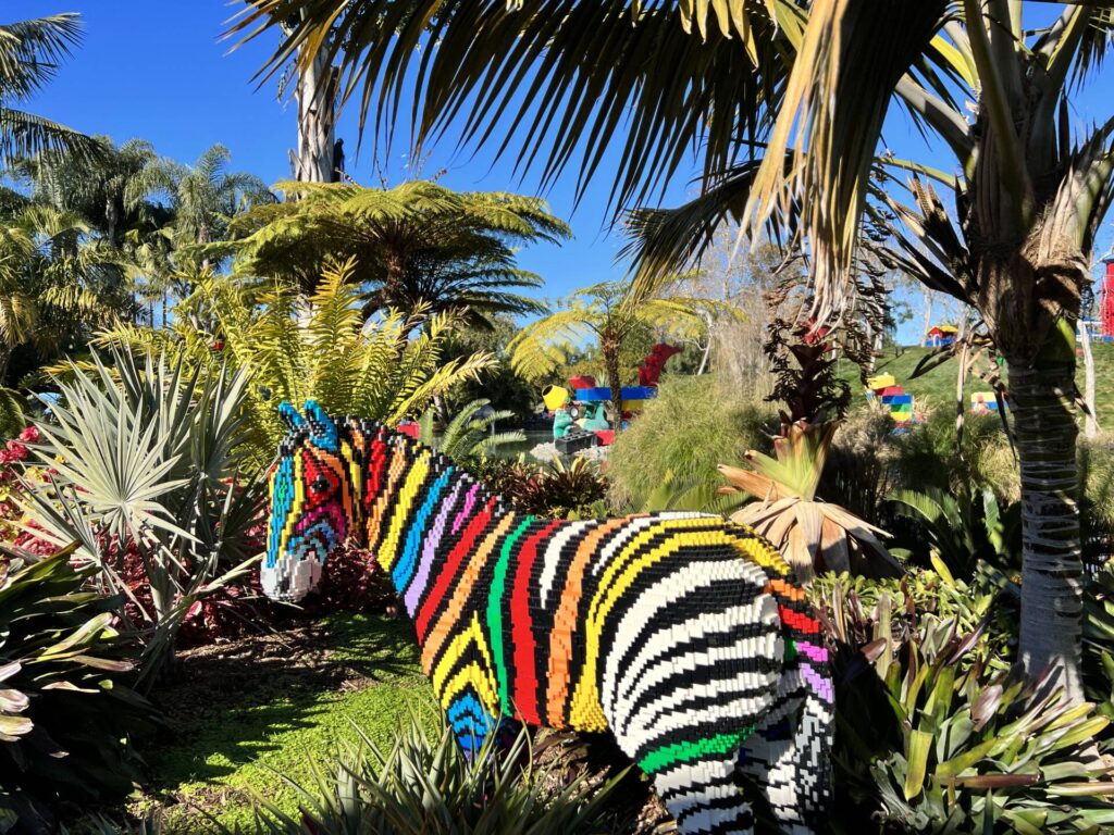 Legoland California Zebra